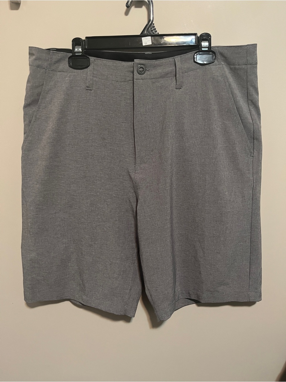 Volcom Surf & Turf True to This Gray Hybrid Shorts, size 36